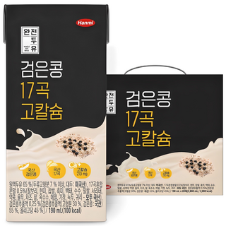 전두유 검은콩 17곡 고칼슘, 190ml, 20개