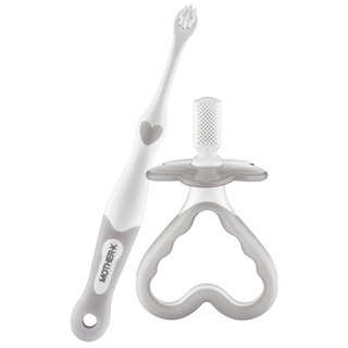 마더케이 아기 칫솔 2종 세트, 혼합색상, 2개입, 1세트