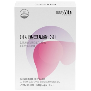 이지비타 이지 밀크씨슬 130 30p, 120g, 1개