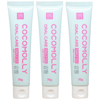 코코몰리 반려동물 오랄케어 데일리 2.0 치약, 70g, 3개
