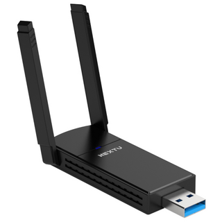 넥스트유 1300Mbps 듀얼 안테나 USB 타입 외장형 무선 랜카드, USB타입 무선랜카드-{NEXT-1305AC-AT}, 1개