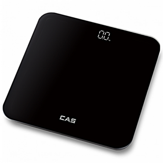CAS 디지털 체중계 ABH-1 가정용 정밀 몸무게저울, 블랙