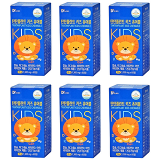 칼시움 카슘 칼마그디 칼슘디 마그네칼디 칼디마 성장기칼슘 유아 아기 칼마디 칼슘앤마그네슘 성장기어린이영양제 키즈마그네슘 해조칼슘 어린이칼마디 아기칼슘 마칼디 어린이칼슘, 60정, 6박스