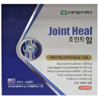 부광약품 조인트힐 Joint Heal, 2개, 120정
