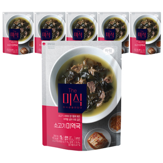 더미식 소고기미역국, 350g, 6개