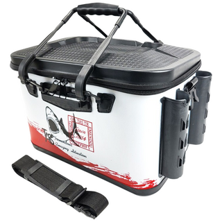 TAS 하드 밑밥통 다용도 EVA 낚시로드 주걱꽂이, TAS 하드밑밥통 35 레드