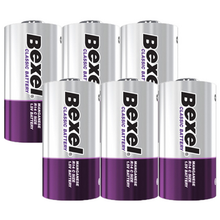 벡셀 망간 C형 건전지 / R14, 3개, 2개입