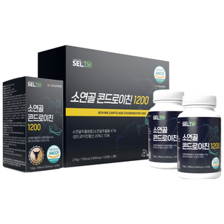 신선팜 소연골 콘드로이친 1200 900mg x 240정 4개월 보스웰리아 + 사은품 증정, 1박스
