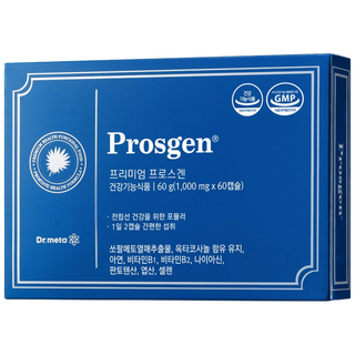 닥터메타 프리미엄 프로스겐 전립선 쏘팔메토 옥타코사놀 아연 영양제, 1개, 60정