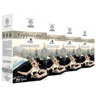 레전드 카푸치노 헤이즐넛향 12T, 18g, 12개입, 4개