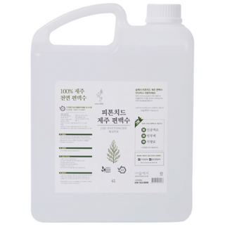 숲에서 피톤치드 제주 편백수, 4L, 1개