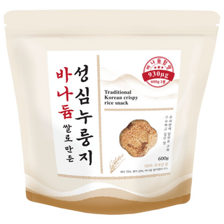 국산 바나듐 쌀로 만든 성심누룽지 현미, 2개, 600g