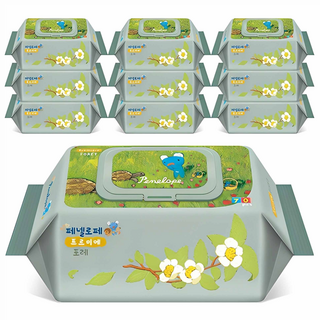 페넬로페 프르미에 포레 아기물티슈 캡형, 55g, 70매, 10개