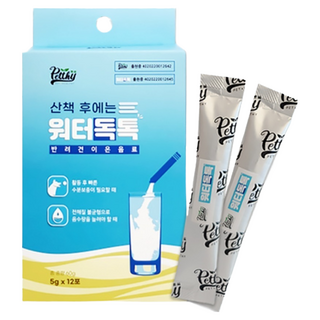 강아지 음수량 채우기 워터독톡 수분보충제, 이온음료, 5g, 1팩