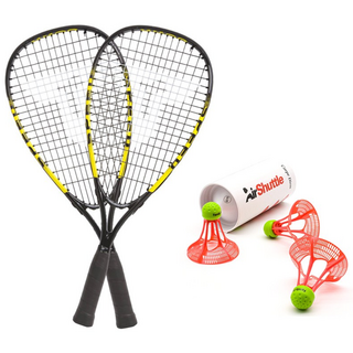 타토 스피드 배드민턴 4400 라켓 2개 + 에어셔틀콕 벌크 세트, 1개