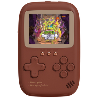 SorJar 게임기 500종 휴대용 가정용 게임기 10000mAh 고속충전 보조배터리, 붉은색(조이스틱 미포함)