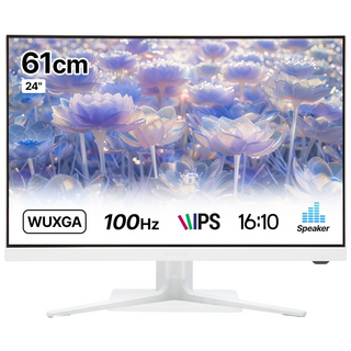 인터픽셀 IP2418 화이트 모니터 디자인