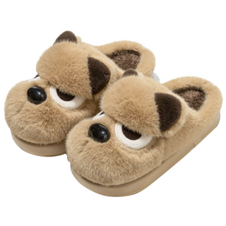 베네네 코지웜 겨울방한 따뜻 털 기모 남여공용 강아지 슬리퍼 실내화 사무실슬리퍼 방한슬리퍼