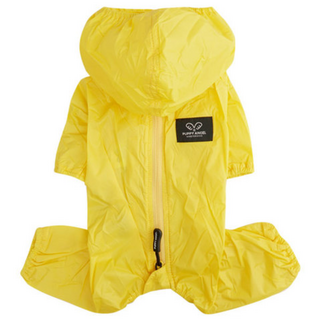 퍼피엔젤 에어 커버롤 레인코트 PA-OW001, Yellow, 1개