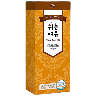 다예 쉬는여유 마리골드차 15티, 1개, 15개입, 1g