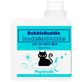 버블부들 고양이 화장실 모래 피톤치드 탈취제 500g 천연 아로마 오일 함유 천연성분, 1개