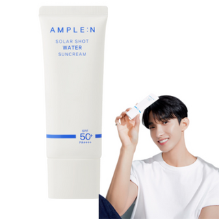 앰플엔 솔라샷 워터 선크림 SPF50+ PA++++, 40ml, 1개