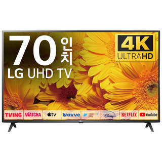 LG TV 177cm(70인치) 울트라 HD 4K LED 스마트 티비 70UR8000 로컬변경, 방문설치, 벽걸이형, 70인치(178cm)