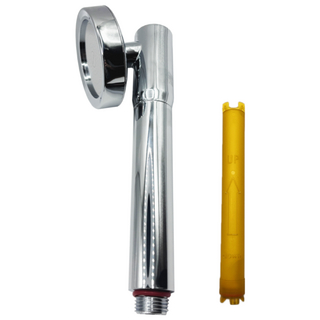 [신형]코웨이 샤워기 샤워헤드 수전 아로마 비타민 필터 녹물 염소제거(헤드1개+필터1개), 실버(헤드1개+필터1개), 1박스