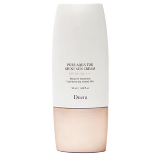 듀엠 퓨어 아쿠아 톡 샤인 선크림 SPF50+/PA++++ 혼합자차