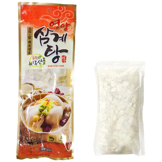 한우물 약재 영양 삼계탕 국물 재료 육수팩, 50개, 90g