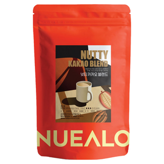 누알로 넛티 카카오 블랜드 아라비카 % 로부스타 X 고소한 원두커피 홀빈 (분쇄안함), 1개, 1kg, 홀빈(분쇄안함)