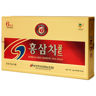 포천홍삼 홍삼차100포, 300g, 1개