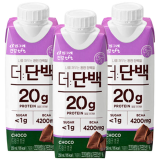 더단백 드링크 초코, 250ml, 36개