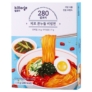 저당 저칼로리 다이어트 건강한 라면 제로콘누들 건면 비빔면 6box, 6개