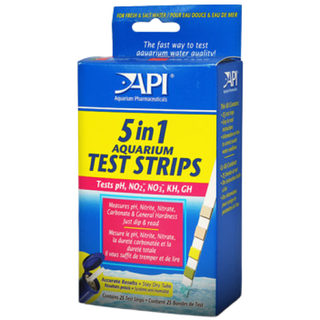 API 5in1 (25스틱) 테스트 스트립 5가지 수질 테스트