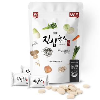 waegotzip 真心高湯 一錠 30入, 1個, 90g