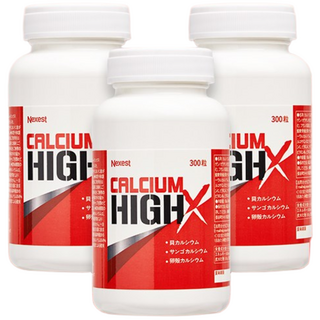 네제스트 건강식품 영양제 칼슘 하이엑스 300정, 3개