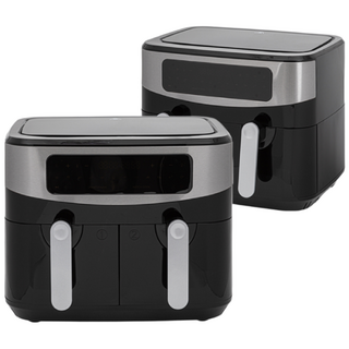 [독일브랜드] 듀얼에어프라이어 대용량 12L 2구 바스켓 터치식 튀김기 분리세척 가정용 주방가전 에어프라이기 추천 신혼가전 집들이선물 부모님선물