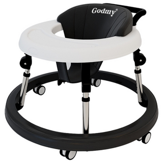 높이조절 9단계 6~18개월 아기 유아 보행기 접이식 보행기걸음마 보조기 가성비 추천, 흰색, 1개