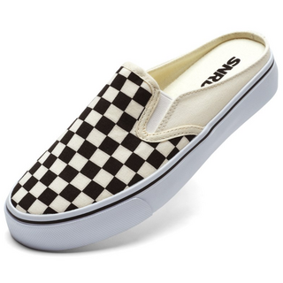 SNRD 뮬 슬립온 블로퍼 스니커즈 캔버스 단화 SN628