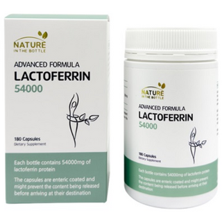 락토페린 54000mg 장용성 코팅 6개월분 (180정) 네이쳐인더보틀, 180정, 1개