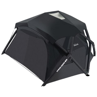 에어 글램핑 리빙쉘 그늘막 터널형 원터치 동계 장박, 기본 사용 인원, 블랙 프리미엄