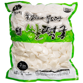 한울종합식품 쌀떡국 3kg 1박스(5개), 5개