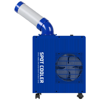 신일 산업용 이동식에어컨 코끼리에어컨 소형 업소용 공업용 주방용 야외용 실외기없는에어컨, 1. 1구 미니 산업용에어컨(블루)