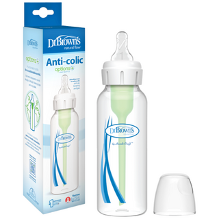 닥터브라운 내로우 옵션스 플러스 스탠다드 젖병 1P 120ml/250ml 좁은목, 1개, 250ml