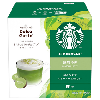 스타벅스 녹차라테 네스카페 돌체 구스토전용 캡슐 12개(6 배분), 135g, 1개, 12개입