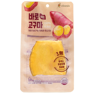 아침대용 실온보관 바로 먹는 고구마, 10개, 120g