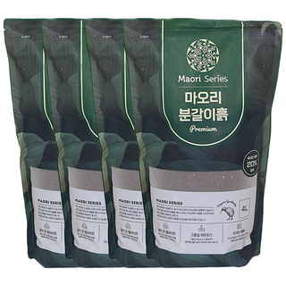 대성식물 마오리 분갈이흙 배양토 상토 4리터 4개, 4L