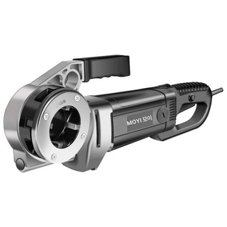 휴대용 전동 오스타 나사산 파이프 컷터기 절삭기 금속 2000W 전동+4헤드, 1개