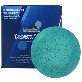 님트리 바디 샤워 쿨 천연 쿨링 시원한 바디멘톨 여름 비누 (땀냄새 여드름 가려움증 직방), 3개입, 90g